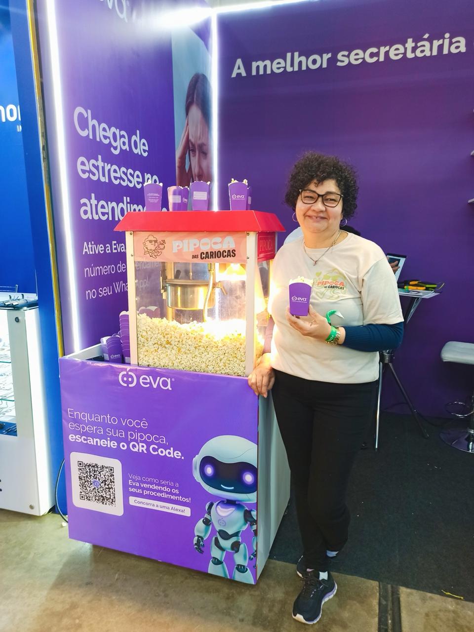 Pipoca das Cariocas em evento